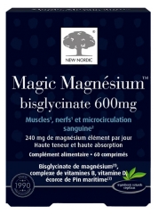 New Nordic Magic Magn&eacute;sium Bisglycinate 60 Comprim&eacute;s