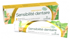Laboratoires Lehning Dentifrice Sensibilit&eacute; Dentaire Bio 80 Grammes