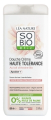 L&eacute;a Nature SO BIO &eacute;tic Douche Cr&egrave;me Haute Tol&eacute;rance Lait d'Avoine Biologique 650 ML