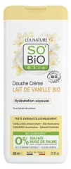 L&eacute;a Nature SO BIO &eacute;tic Douche Cr&egrave;me Lait de Vanille Biologique 650 ML