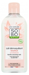 L&eacute;a Nature SO BIO &eacute;tic Lait D&eacute;maquillant Soyeux Lait d'&Acirc;nesse Biologique 200 ML 