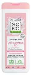 L&eacute;a Nature SO BIO &eacute;tic Douche Cr&egrave;me au Lait d'Amande Bio 650 ML