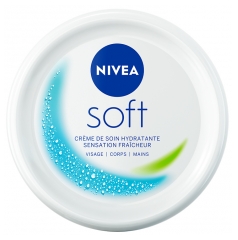 Nivea Soft Cr&egrave;me de Soin Hydratante Sensation Fra&icirc;cheur 200 ml