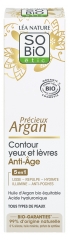 L&eacute;a Nature SO BIO &eacute;tic Pr&eacute;cieux Argan Contour Yeux et L&egrave;vres Anti-&Acirc;ge Biologique 15 ML