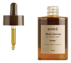 Sow&eacute; Huile d'Arnica Bio Soulageante 50 ml