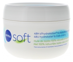 Nivea Soft Cr&egrave;me de Soin Hydratante Sensation Fra&icirc;cheur 375 ml