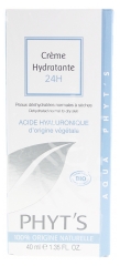 Phyt's Aqua Phyt's Cr&egrave;me Hydratante 24H Peaux D&eacute;shydrat&eacute;es Bio 40 ml