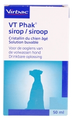 Virbac VT Phak Sirop Cristallin du Chien Ag&eacute; 50 ml