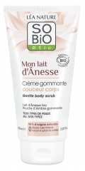 L&eacute;a Nature SO BIO &eacute;tic Mon Lait d'&Acirc;nesse Cr&egrave;me Gommante Douceur Corps Biologique 150 ML
