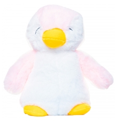 Ma Petite Bouillotte Pingouin Rose D&eacute;houssable