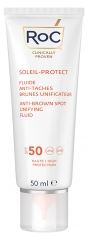 RoC Soleil-Protect Anti-Taches Brunes Fluide Unificateur Visage SPF50 50ml