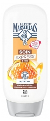 Le Petit Marseillais Soin Express 1 Min Nutrition Miel & Karit&eacute; Bio Flacon de 200 ml