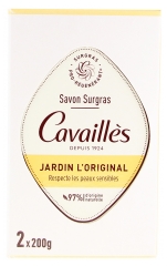 Cavaill&egrave;s Savon Surgras Jardin l'Original Peaux S&egrave;ches 2 x 200 g