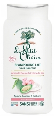 Le Petit Olivier Shampooing Lait Amande Douce et Cr&egrave;me de Riz Cheveux Normaux 250 ml