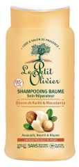Le Petit Olivier Shampooing Baume Beurre de Karit&eacute; & Macadamia Cheveux Tr&egrave;s Secs ou Fris&eacute;s 250 ml