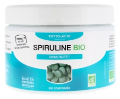 Phyto-Actif Spiruline Immunit&eacute; Bio 500 Unit&eacute;s