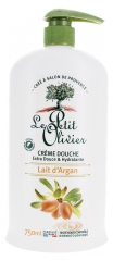 Le Petit Olivier Cr&egrave;me Douche Lait d'Argan 750 ml