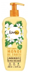 Lovea Lait Corps Mono&iuml; de Tahiti Peau Tr&egrave;s S&egrave;che 250 ml