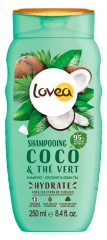 Lovea Shampoing &agrave; l'Eau de Coco & &agrave; l'Extrait de Th&eacute; Vert 250 ml