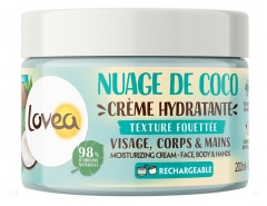 Lovea Cr&egrave;me Hydratante Nuage de Coco Visage Corps & Mains 200 ml