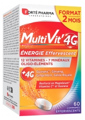 Fort&eacute; Pharma Multivit 4 G &Eacute;nergie Effervescent 60 Comprim&eacute;s