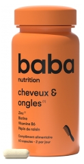 Baba Nutrition Cheveux et Ongles Compl&eacute;ment Alimentaire 60 Capsules