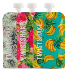 Twistshake Gourde R&eacute;utilisable Lot de 3 x 220 ml