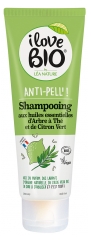 I Love Bio Anti-Pell Shampoing Arbre &agrave; Th&eacute; & Citron Vert Bio 250 ML