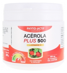 Phyto-Actif Ac&eacute;rola Plus 500 100 Unit&eacute;s