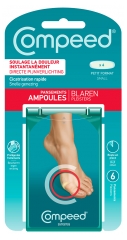 Compeed Ampoules Petit Format Pour le C&ocirc;t&eacute; du Pied 6 Pansements