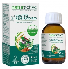 Naturactive Gouttes respiratoires Confort Respiratoire 45 ml