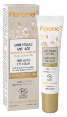 Florame Lys Perfection Soin Regard Contour des Yeux Anti-&Acirc;ge Bio 15 ml