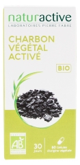 Naturactive Charbon V&eacute;g&eacute;tal Activ&eacute; Bio 60 Unit&eacute;s