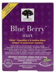 New Nordic Blue Berry Protection Lumi&egrave;re Bleue 120 Unit&eacute;s