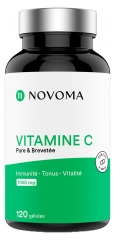 Novoma Vitamine C Immunit&eacute; Tonus et Vitalit&eacute; 120 G&eacute;lules