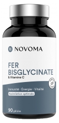 Novoma Fer Bisglycinate Immunit&eacute; &Eacute;nergie & Vitalit&eacute; 90 G&eacute;lules