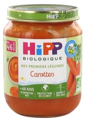 Hipp Carottes Pots 125 g D&egrave;s 4/6 Mois