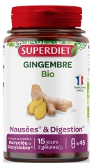 Superdiet Gingembre Bio 45 Unit&eacute;s