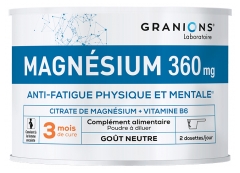 Granions Magn&eacute;sium 360 mg 210 Grammes