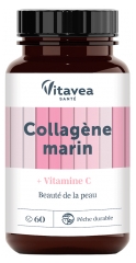 Vitavea Collag&egrave;ne Marin + Vitamine C Beaut&eacute; de la Peau 60 Unit&eacute;s 