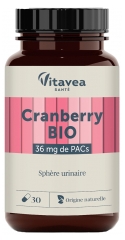 Vitavea Cramberry Sph&egrave;re Urinaire Bio 30 Unit&eacute;s
