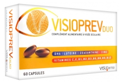 Visufarma Visioprev&reg; Duo (&Eacute;tui 60 Capsules)