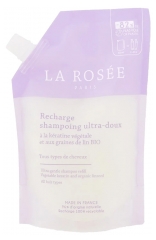 La Ros&eacute;e Shampoing Ultra-Doux Tous Types de Cheveux Recharge 400 ml