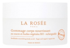 La Ros&eacute;e Gommage Corps Nourrissant Sucre et Huiles V&eacute;g&eacute;tales 200 g