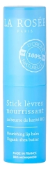La Ros&eacute;e Stick L&egrave;vres Nourrissant Rechargeable au Beurre de Karit&eacute; Bio