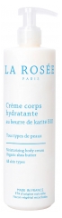 La Ros&eacute;e Cr&egrave;me Corps Hydratante au Beurre de Karit&eacute; Bio (400Ml)