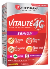 Fort&eacute; Pharma Vitalit&eacute; 4G S&eacute;nior 20 Ampoules &Eacute;nergisantes
