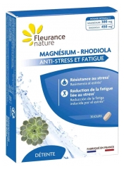 Fleurance Nature Magn&eacute;sium - Rhodiola 30 Jours 30 Comprim&eacute;s