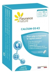 Fleurance Nature Calcium-D3-K2 20 Jours 60 Comprim&eacute;s