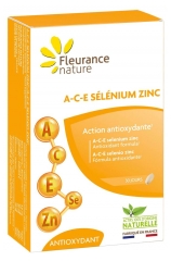 Fleurance Nature A-C-E S&eacute;l&eacute;nium Zinc 30 Jours 30 Comprim&eacute;s